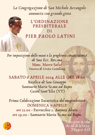 Ordinazione Presbiterale di Pier Paolo Latini. 